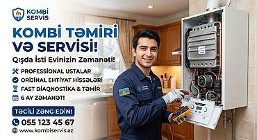 комби отопление цена: Xidmət: Kombi təmiri, yuyulması və sazlanması (zəmanətlə) Təsvir: - — 1