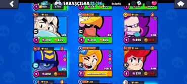 Digər: Brawl Stars oyun hesabı - Profil adı: Ferid<>Gence - Kupa — 5