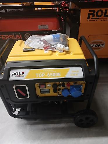 230: Бензиновый генератор ROLF TOP-6500E - Номинальная/максимальная — 1