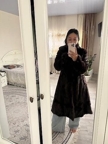 nike tech flecce: Шуба, Норка, Длинная модель, С капюшоном, Стандарт — 4