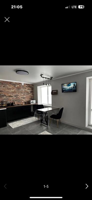 сдаю квартиру на длительный срок: Студия, Менчик ээси, Чогуу жашоосу жок, Толугу менен эмереги бар