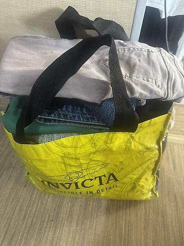 бу зонты: Сумка-шоппер Invicta с длинными прочными ручками. - Материал: плотная — 1