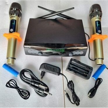 sur mikrofon: Karaoke mikrafon zaryatkali usb ile warj olur batareya almirsiz cox