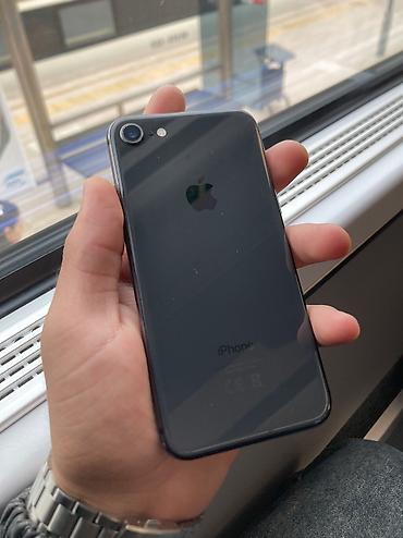 iphone 8 64: IPhone 8, 256 GB, Jet Black, Barmaq izi, Simsiz şarj — 1