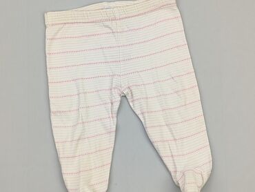 legginsy bawełniane w kwiaty: Sweatpants, Disney, 3-6 months, condition - Good