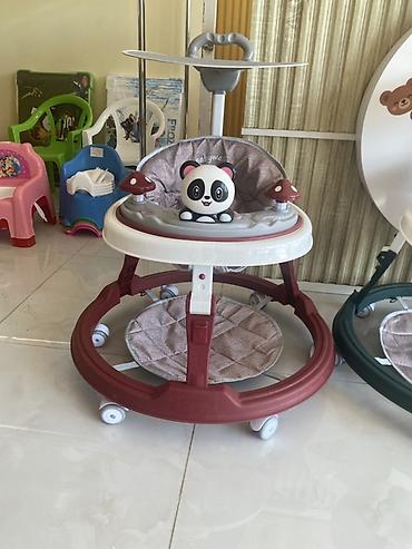 sekis usaq: Uşaq gəzdiricisi – panda dizaynlı, tənzimlənən hündürlüklü - 6+ ay — 4