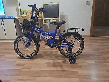 velosiped teker: Yeni Dörd təkərli Uşaq velosipedi Stels, 16", sürətlərin sayı: 1 — 1