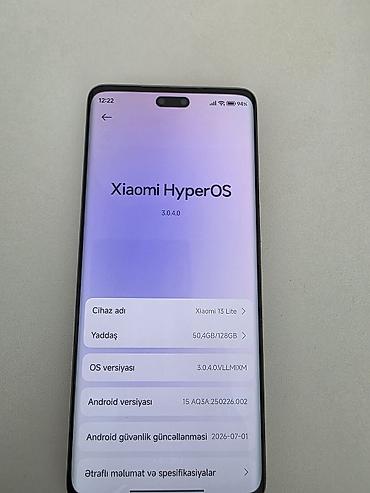 Xiaomi 13 Lite, 128 ГБ, цвет - Розовый,
Сенсорный, Отпечаток пальца, Беспроводная зарядка at lalafo.az — 7 Xiaomi 13 Lite, 128 ГБ, цвет - Розовый,
Сенсорный, Отпечаток пальца, Беспроводная зарядка — 7