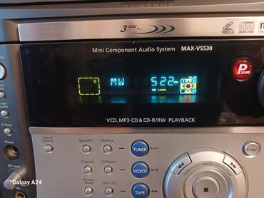 Musiqi mərkəzləri: Samsung Max-VS530 Funksiyalar: Mp3 CD video. Aux. iki kaset avtoreys -da lalafo.az — 6 Musiqi mərkəzləri: Samsung Max-VS530 Funksiyalar: Mp3 CD video. Aux. iki kaset avtoreys — 6
