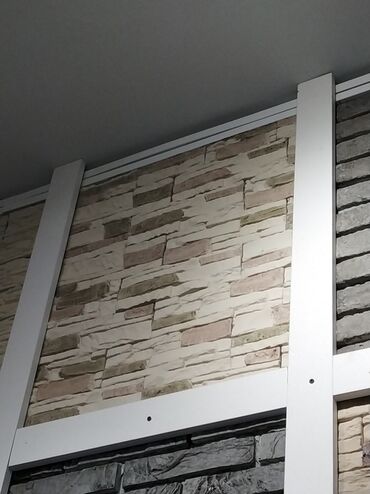 sendvic panel: Dekorativ daş görünümlü divar panelləri - Material: yüngül, möhkəm