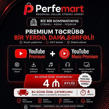 ford yuk: Perfemart – Rəqəmsal Həllər, Etibarlı Xidmət YouTube Premium + — 1