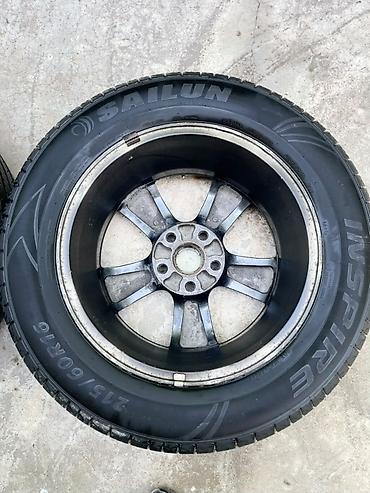 15 disk type 1: Комплект из 4 литых дисков Toyota ОРИГИНАЛ! - Диски: 5-лучевые — 10