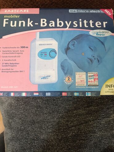 Радионяни: Радио-няня me micro-electric BABYCARE “mobiler Funk-Babysitter”