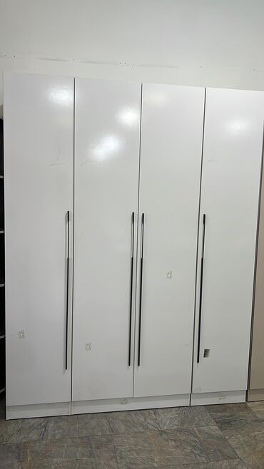 Шкафы для одежды: Шкаф для одежды, Новый, Прямой, ЛДСП — 6