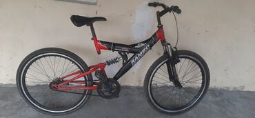 velosiped satilir kreditle: Dağ velosipedi Rambo, 24", sürətlərin sayı: 1, Ünvandan götürmə