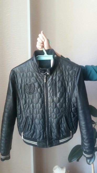 куртка для мальчика: Куртка на мальчика, кожа.kurtka DG temiz deri 11 -13 yas oğlan
