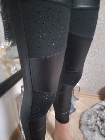 Helanke, biciklistički šortsevi: HELANKE kao eko koža meke i elastične. Univerzalna velicina Cena 950 — 14