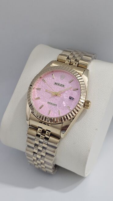 Qol saatları: Yeni, Qol saatı, Rolex, rəng - Çəhrayı — 5