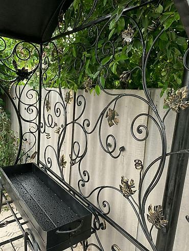 Откатные ворота: Мангалы барбекю Бронированные двери металлоконструкции на заказ — 3