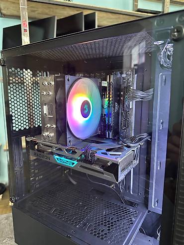 amd: Компьютер, ядер - 12, ОЗУ 16 ГБ, Для несложных задач, Б/у, Intel Core i5, AMD Radeon RX 6600 XT, SSD — 3