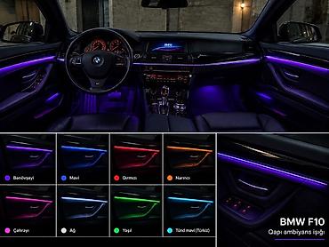 elastik mufta: BMW F10 üçün qapı ambiyans işığı dəsti - Model uyğunluğu: BMW 5 — 1