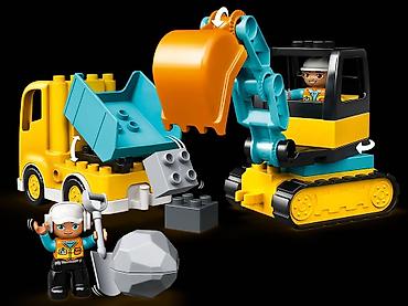 Оюнчуктар: Продаю конструктор LEGO "Truck & Tracked Excavator" 🚜 LEGO Duplo — 4