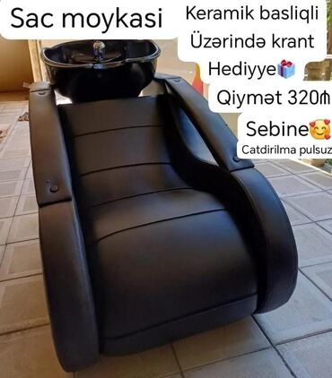 кресло кровать в баку цены: ✨Sac moykasi ⚡Qiymet 320 m ⚡keramik basliqli ✨Catdirilma seher