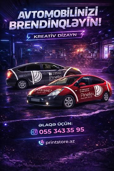 qara vinil: -Reklam, İri həcimli çap işləri - Avtomobil brendinqi: fərdi və — 1