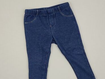 rozszerzane spodnie: Leggings, F&F, 12-18 months, condition - Good