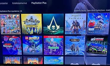 ps rulu: Sony PlayStation 5 (CFI-2008) – 1 TB Tekce 24 oyuna 600 manatdan çox — 2