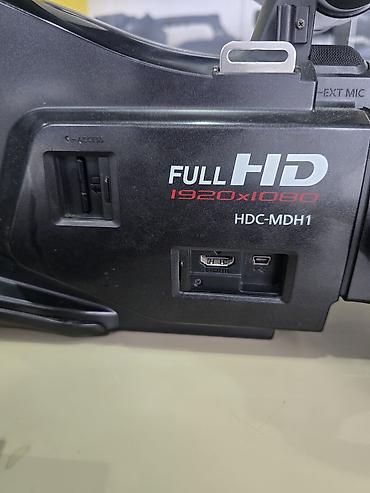 dvd video: Panasonic HDC-MDH1. üzərində 2 batareka sumkası adaptr 32gb kart — 6