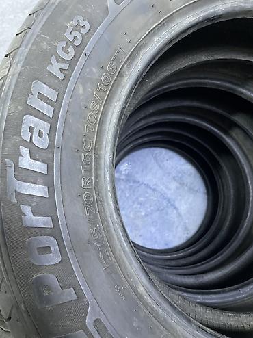 шина 21570 r16: Шины 215 / 70 / R 16, Лето, Б/у, 1 шт, Легковые, Корея, Kumho — 1