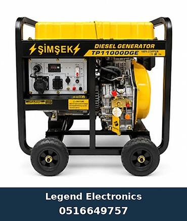 torf satilir: Elan başlığı: Generator Şimşək TP11000DGE – 8.5 kW dizel Elan mətni — 1