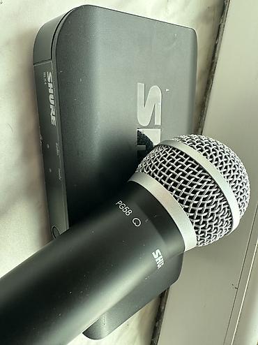 shure mikrofon sm58: Satildiqda elan silinecek Son qiymetdir. Şok endirim. Original bele — 1