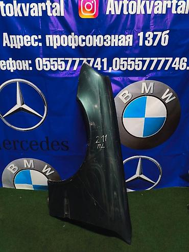 w211 e63: Крыло Переднее левое Mercedes-Benz, 2006 г., Б/у, Оригинал — 1