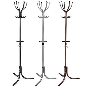 Вешалки: Напольная вешалка «Дерево» (металл) - Дизайн: ствол с ветвями — 10