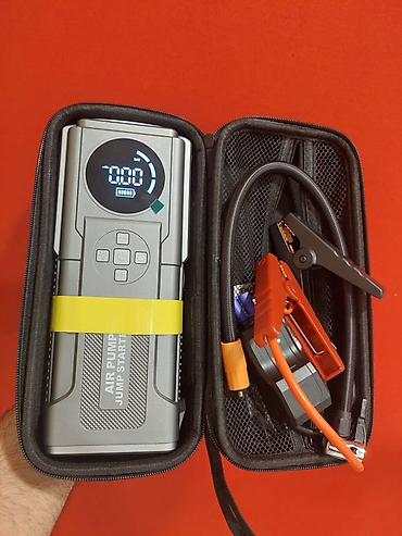kompressor 100 liter: Çoxfunksiyalı PowerBank Məhsul təsviri: - “Air Pump Jump Starter” — 3