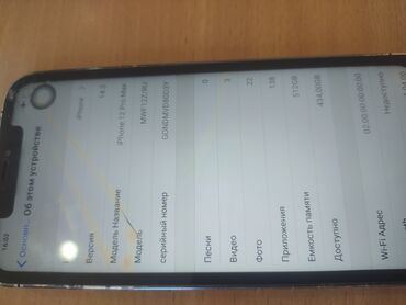 IPhone 12 Pro Max, Б/у, 512 ГБ, Черный, Чехол