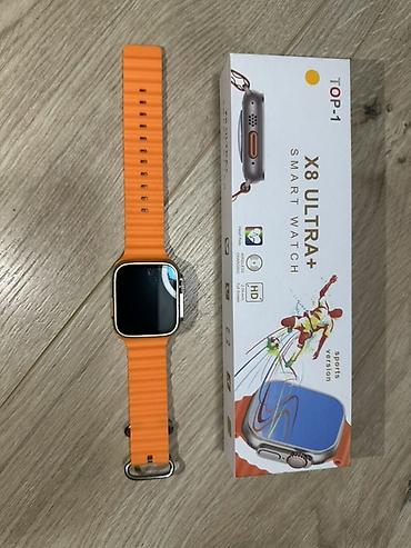 Башка акылдуу сааттар: ЕСТЬ ТОРГ Смарт-часы X8 Ultra+ (sports version) - Дисплей: 2.09" — 2