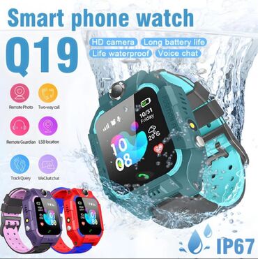 Ručni satovi: Vodootporni Q19 Deciji Smart Watch LBS Location Sim Kartica Kamera — 17
