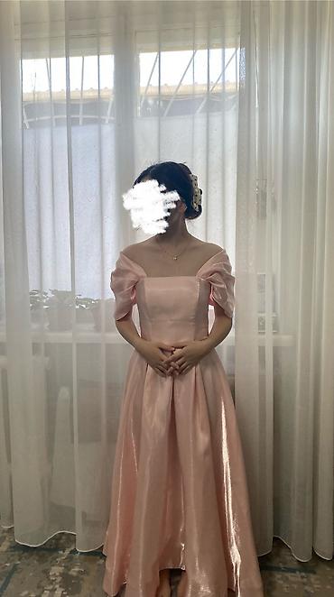 nike react: Нарядное вечернее платье 42–44 (S–M) 🌸 Красивое нежно-розовое платье — 2