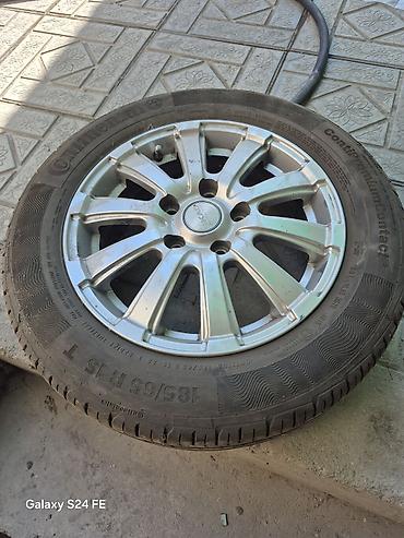 bbs 4 100: Шина сатылат диски менен. 4 шт . Абалы жакшы — 2