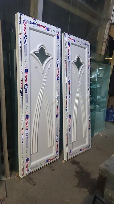 ag qapilar: Hamam üçün Yeni Plastik qapı 80x200 sm Çərçivə ilə, Zəmanətsiz, Ödənişli quraşdırma, Ödənişli çatdırılma — 3