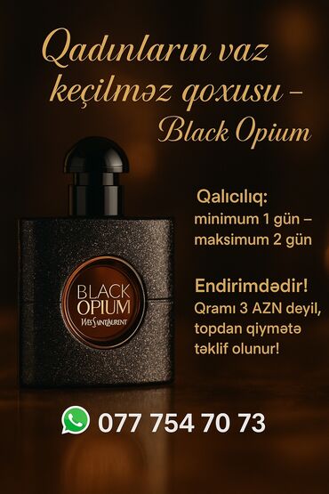 devit 3: Yves Saint Laurent Black Opium qadın ətiri - Qoxu konsepti: isti
