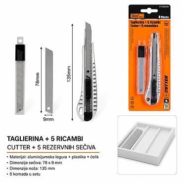KMT Style od aluminijumske legure – sklopivi skalpel nož F sa