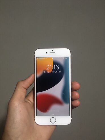apple ipod nano 5: IPhone 6s, Б/у, 64 ГБ, Розовый, Чехол, 100 %