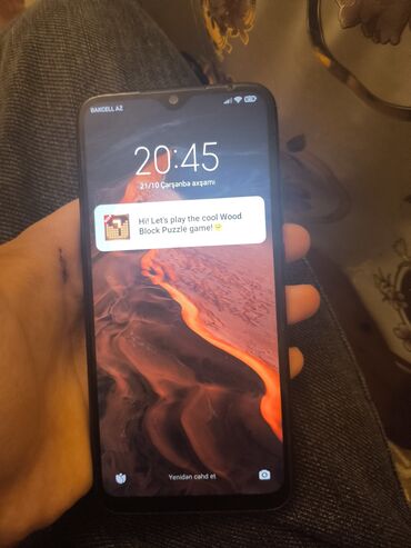 xiaomi mi note 10 pro: Xiaomi Redmi smartfon note 8 ideal veziyyetde apar esil işletmelik