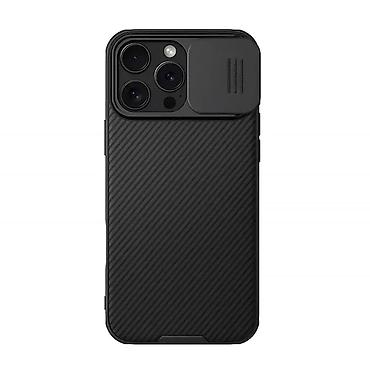 Maske i futrole za telefone: Maska Nillkin CamShield Pro Magnetic za iPhone 16 Pro 6.3 crna. Uz — 1