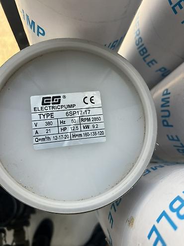 Nasoslar və hidroforlar: Nasos, Artezian quyusu üçün, quraşdırılma Sualtı — 17