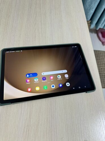 samsung tab a9: Планшет, Samsung, эс тутум 64 ГБ, 5G, Классикалык түсү - Күмүш